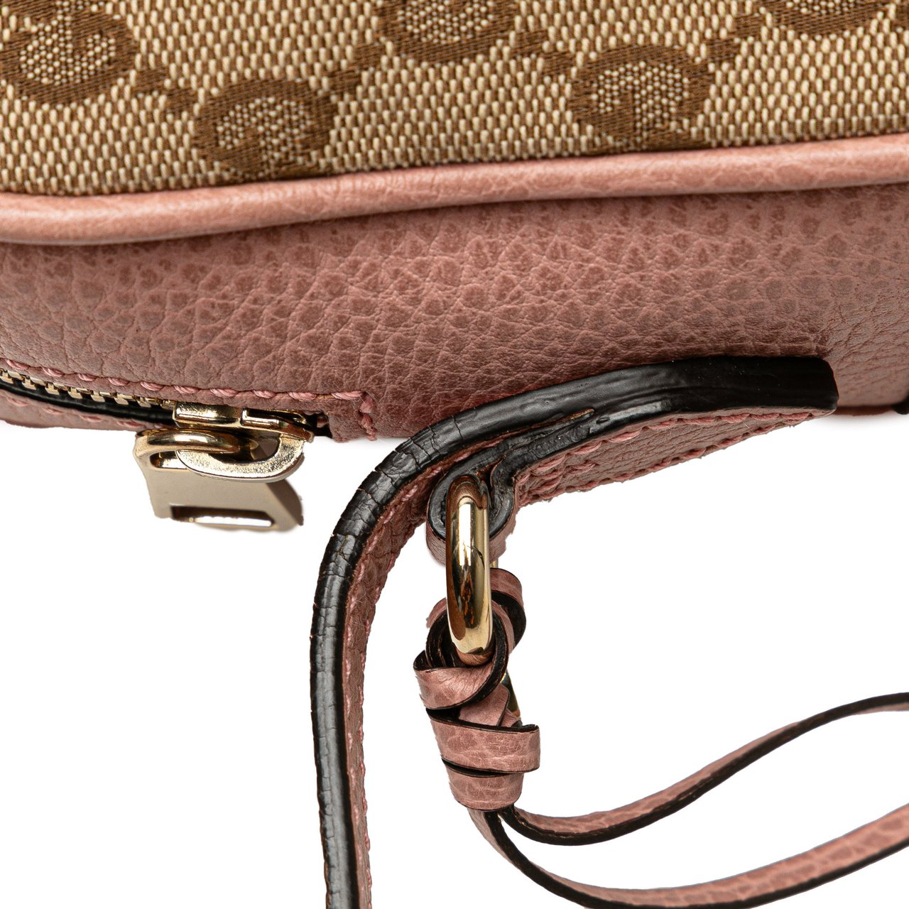 Gucci GG Canvas Bree Crossbody Bruin