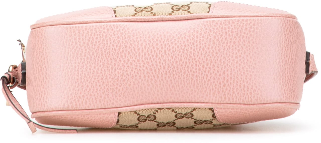 Gucci GG Canvas Bree Crossbody Bruin