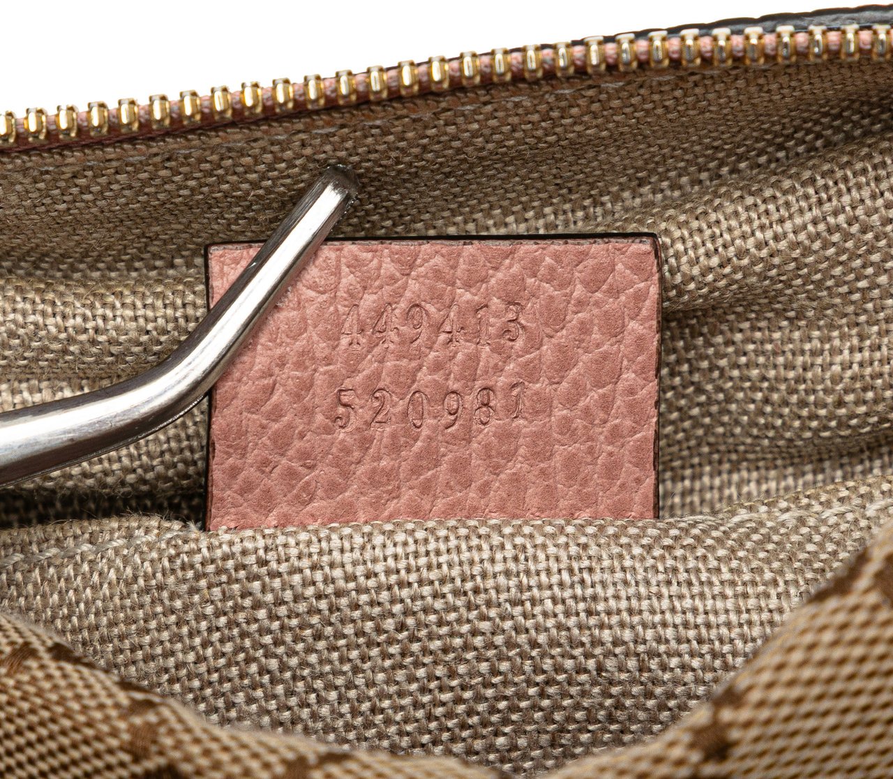 Gucci GG Canvas Bree Crossbody Bruin