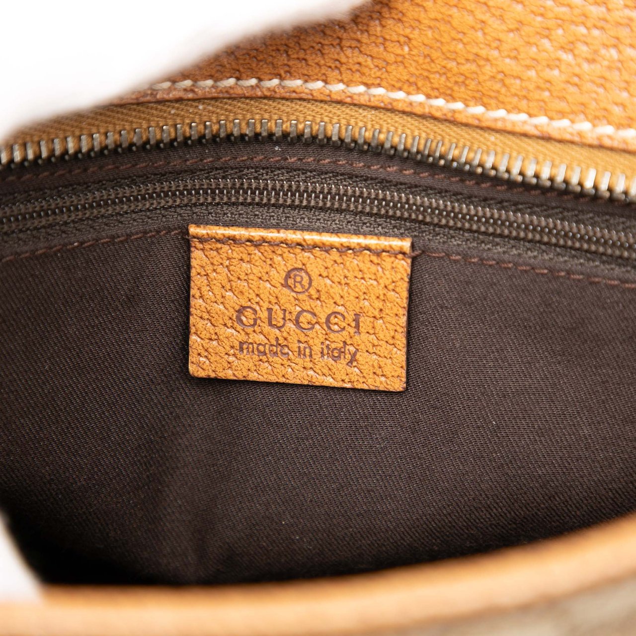 Gucci GG Canvas Tote Bruin