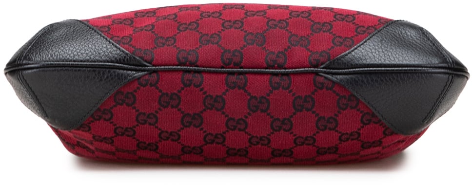 Gucci GG Canvas Shoulder Bag Rood
