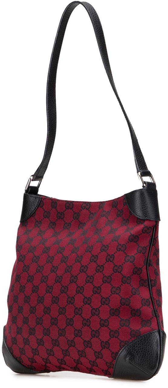 Gucci GG Canvas Shoulder Bag Rood