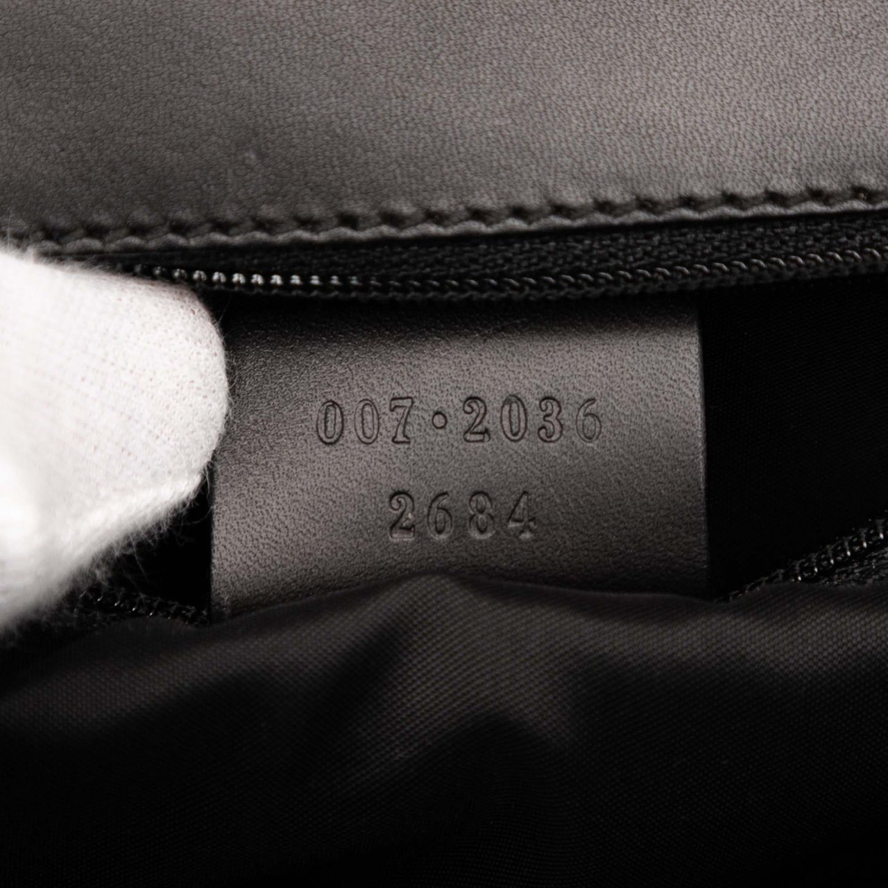 Gucci Leather Handbag Zwart