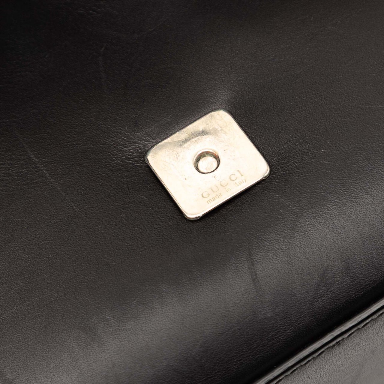 Gucci Leather Handbag Zwart