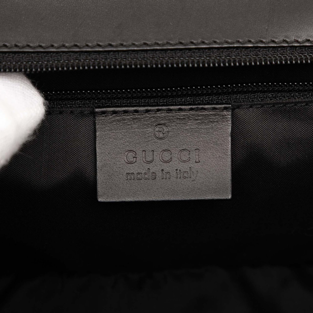 Gucci Leather Handbag Zwart