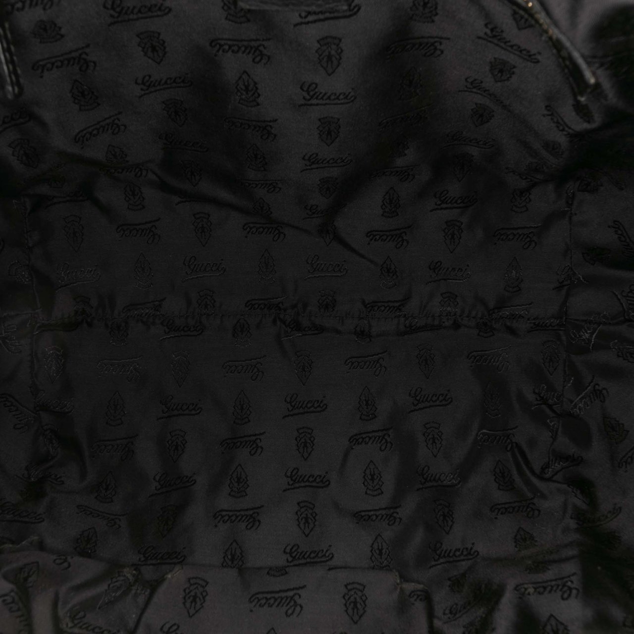 Gucci Medium Diamante Canvas Techno Horsebit Hobo Grijs