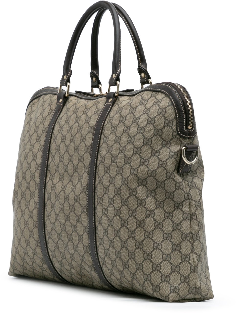 Gucci GG Supreme Travel Bag Bruin