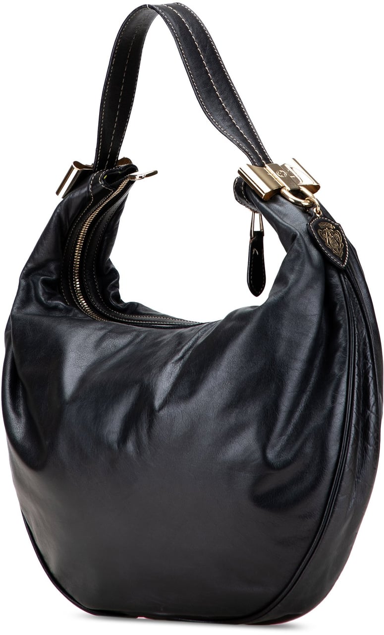 Gucci Leather Duchessa Hobo Zwart