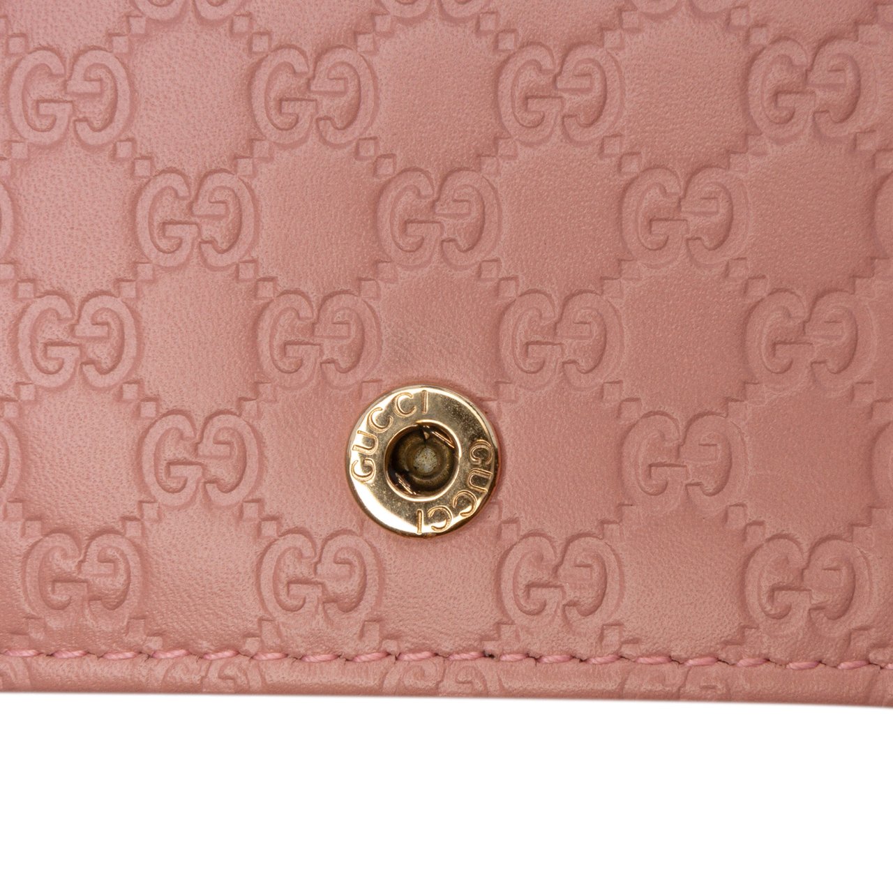 Gucci Microguccissima Wallet on Strap Roze