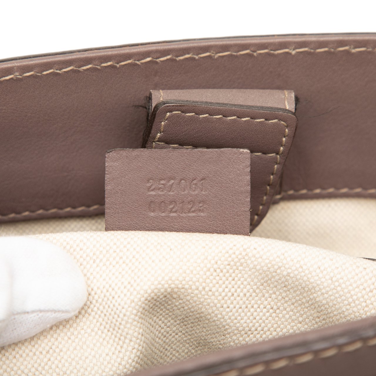 Gucci Guccissima Mayfair Tote Paars