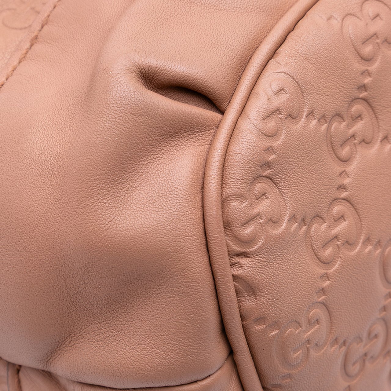 Gucci Guccissima Sukey Satchel Roze