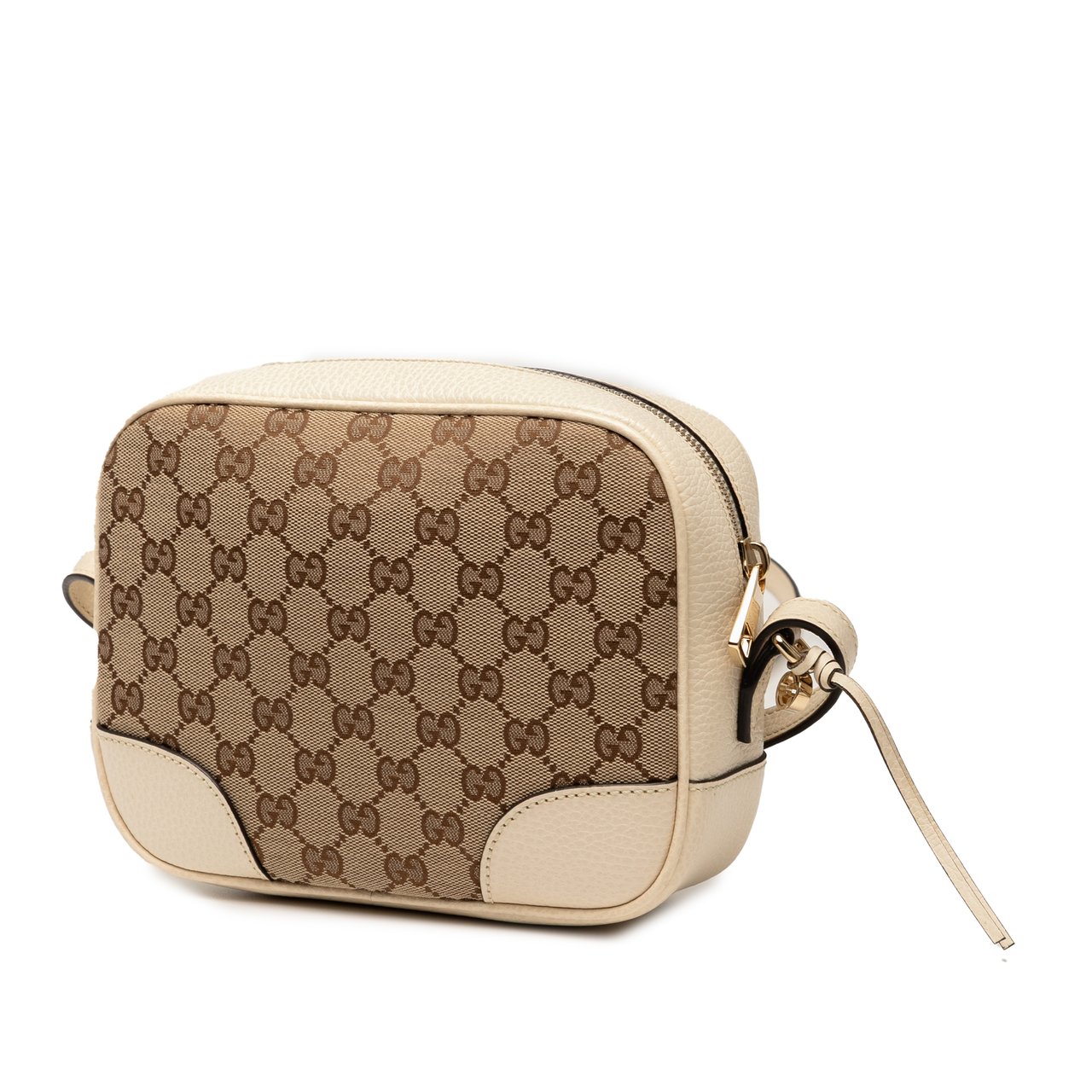 Gucci GG Canvas Bree Crossbody Bruin