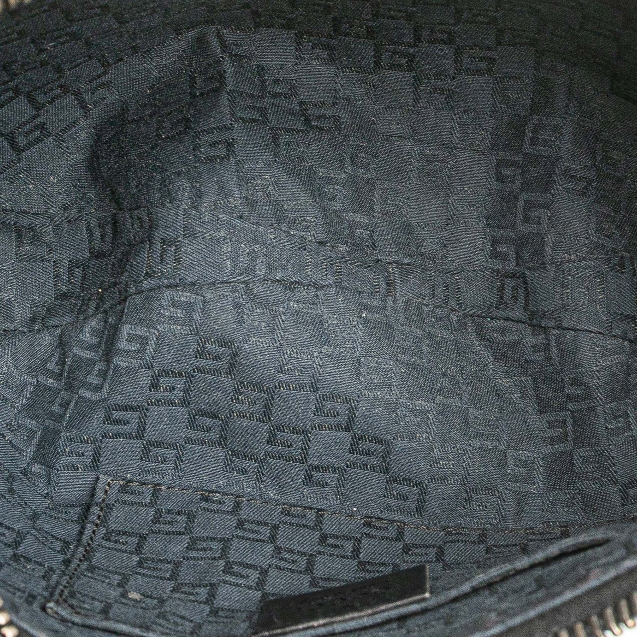 Gucci Canvas Hobo Zwart