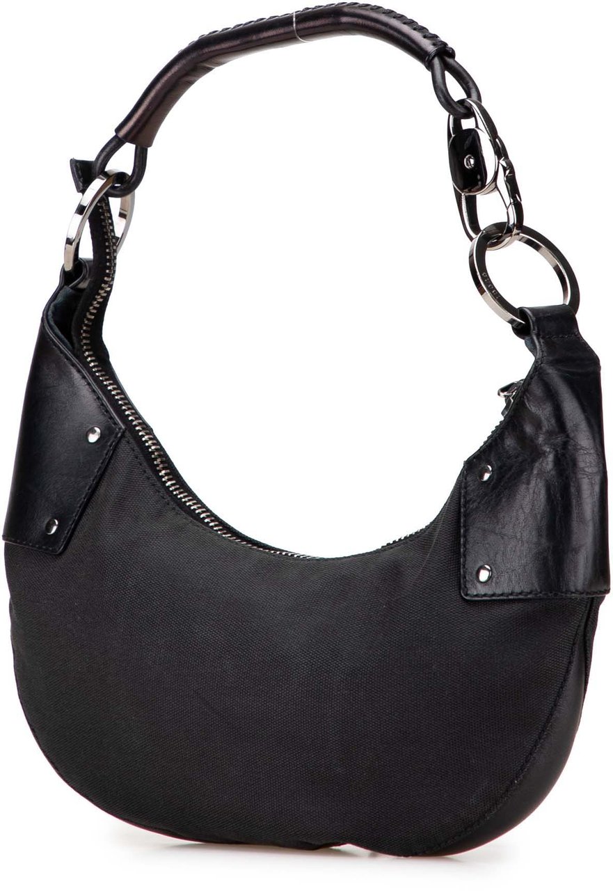 Gucci Canvas Hobo Zwart