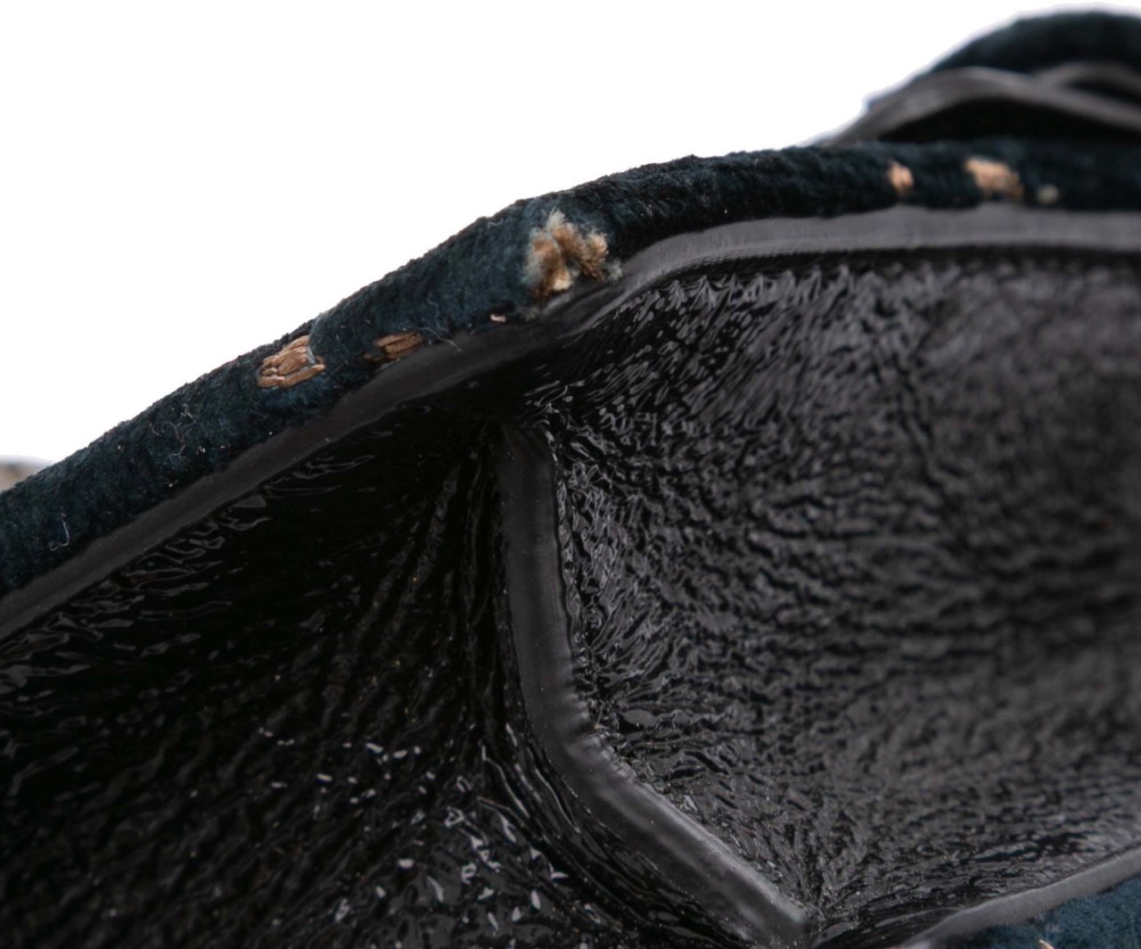 Gucci Mini GG Velvet Dionysus Crossbody Blauw