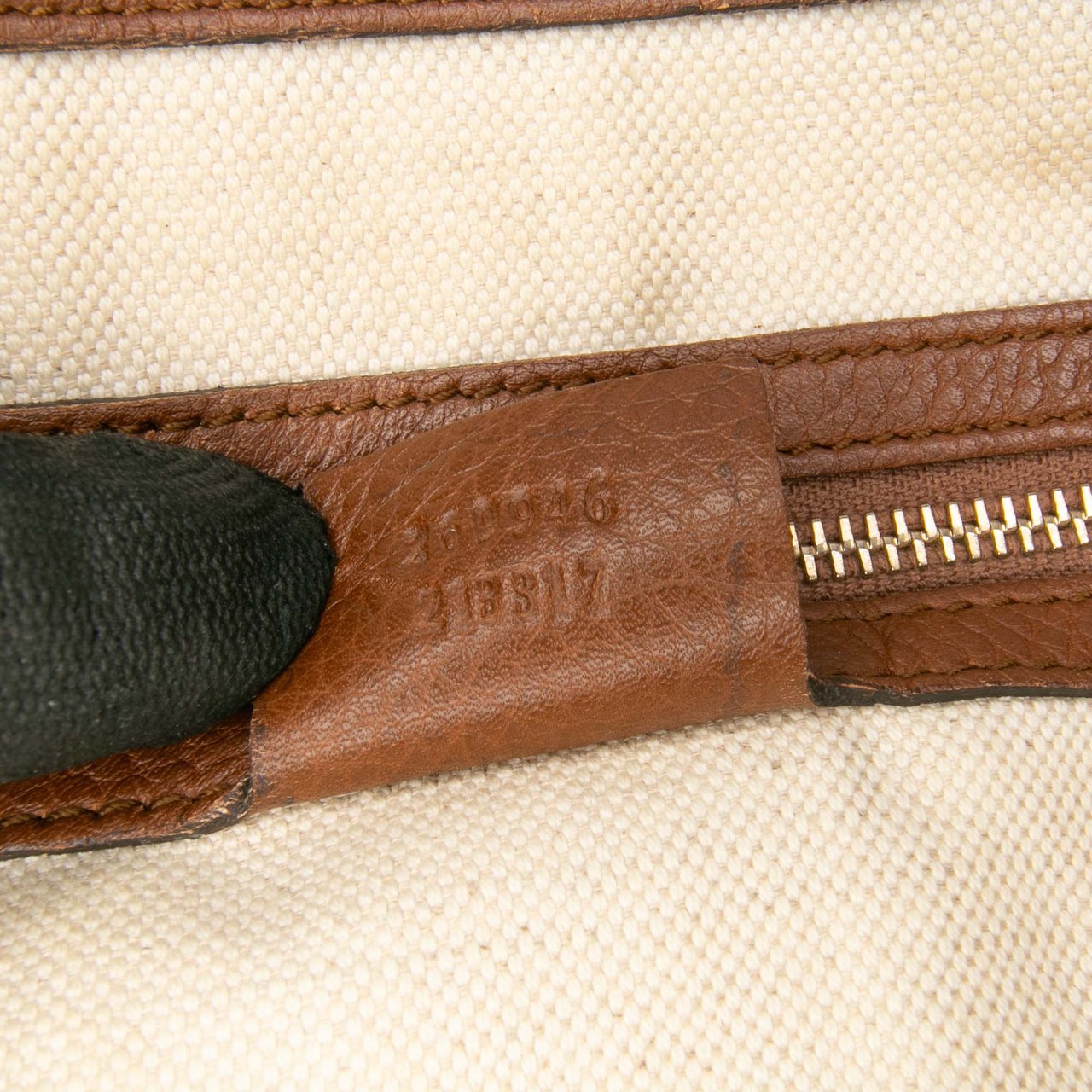Gucci GG Canvas Bella Satchel Bruin