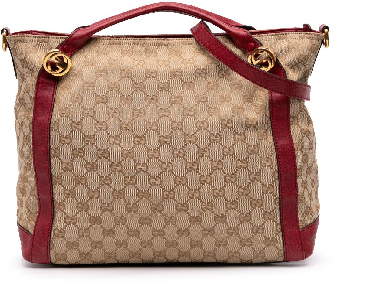 Gucci GG Canvas Miss GG Satchel Bruin