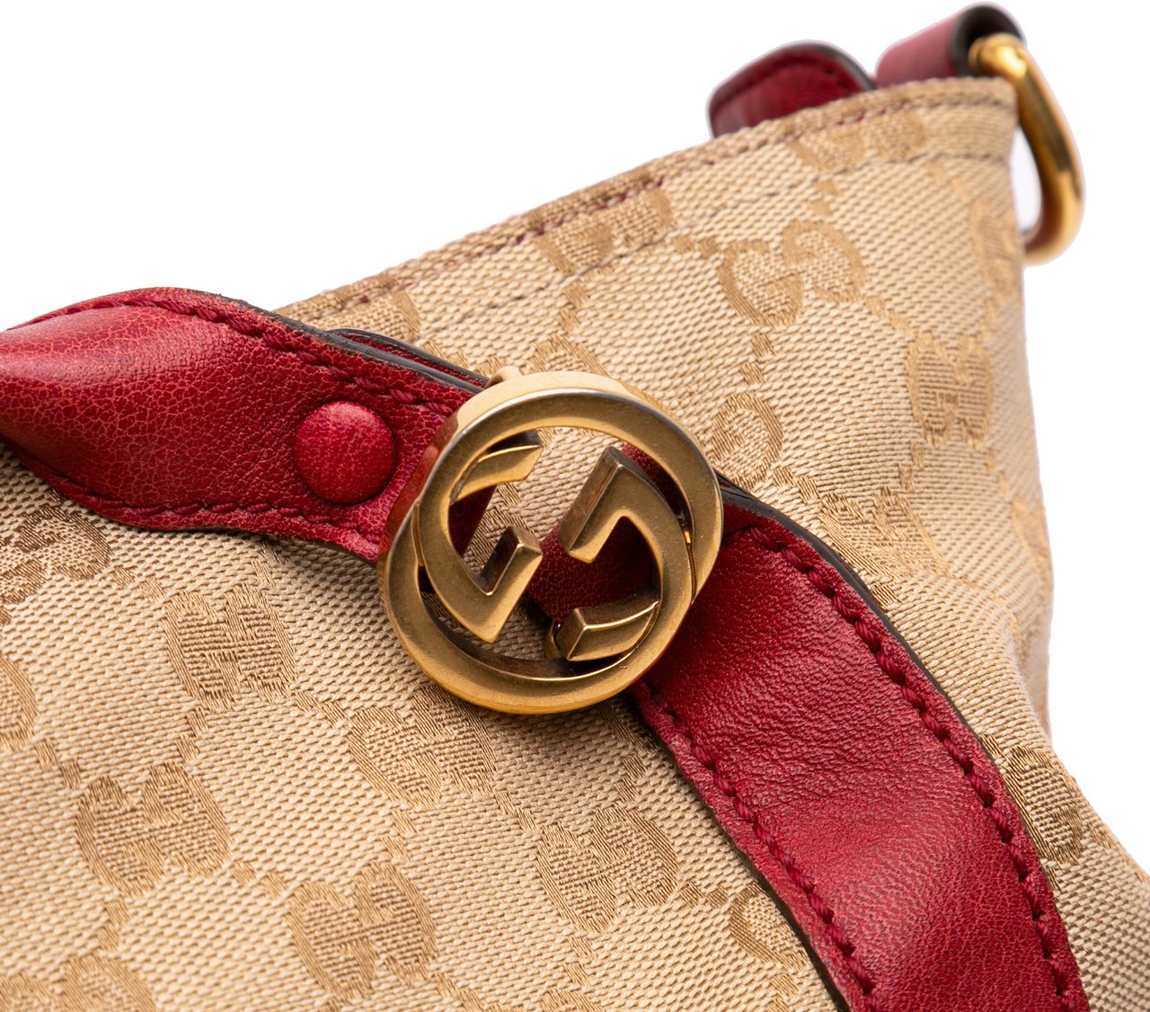 Gucci GG Canvas Miss GG Satchel Bruin