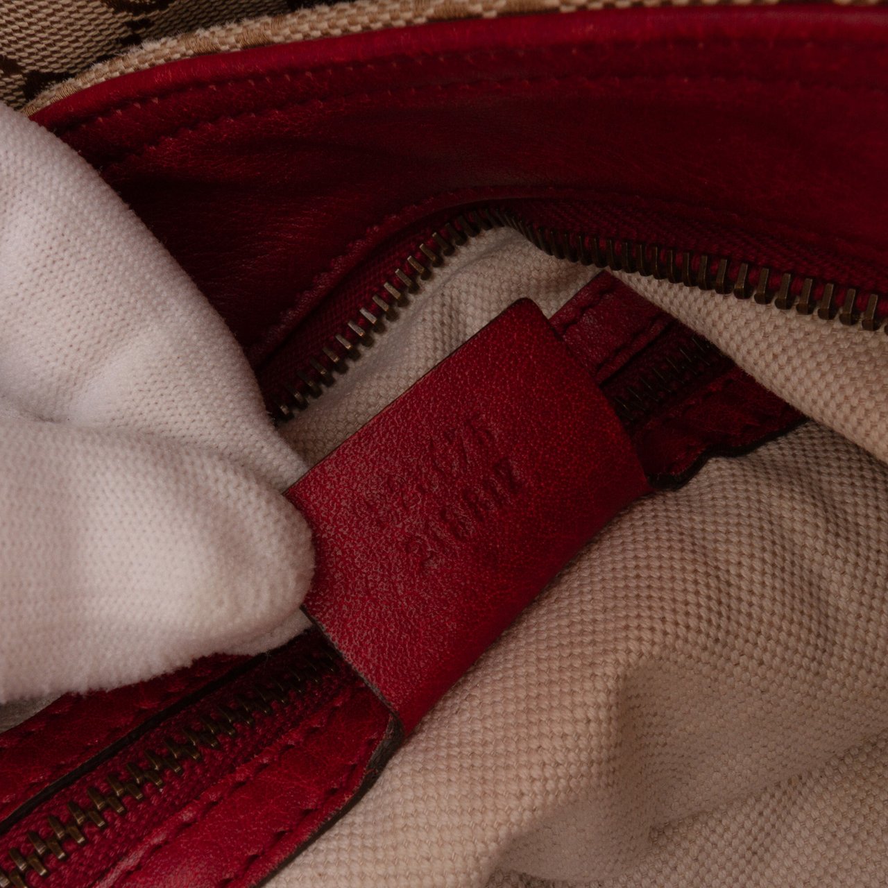 Gucci GG Canvas Miss GG Satchel Bruin