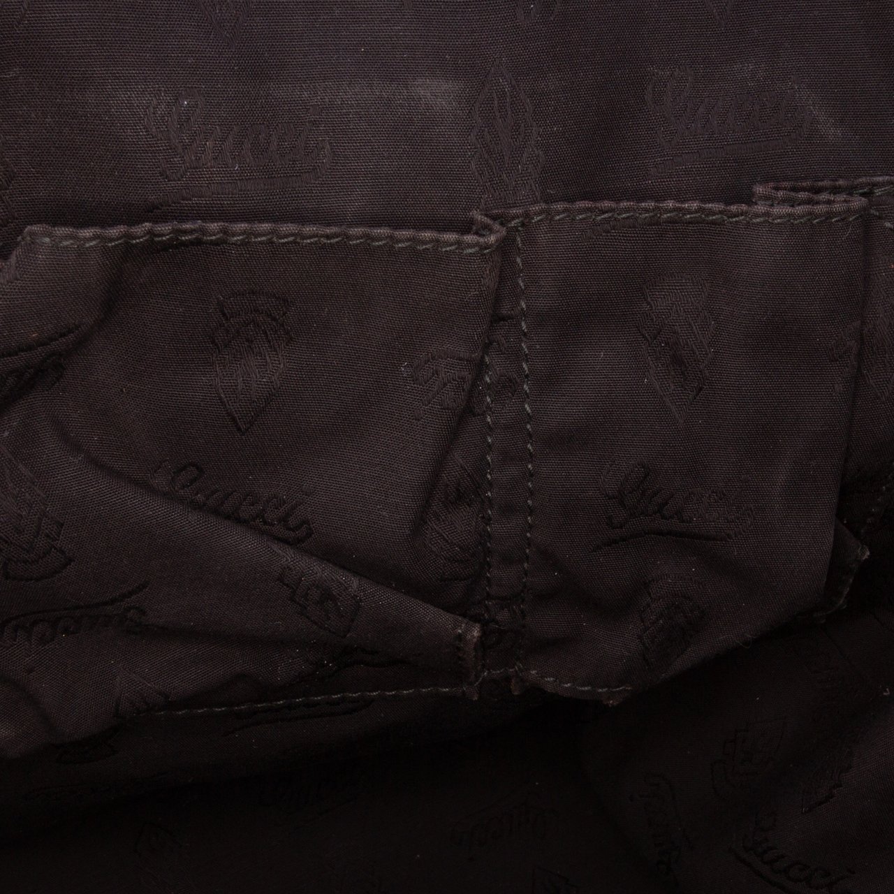Gucci Large GG Imprime Oversized Tote Zwart