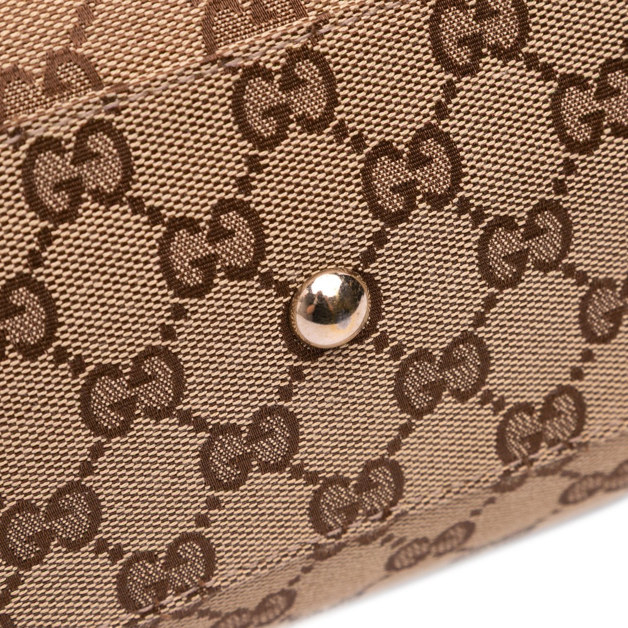 Gucci GG Canvas Mayfair Tote Bruin