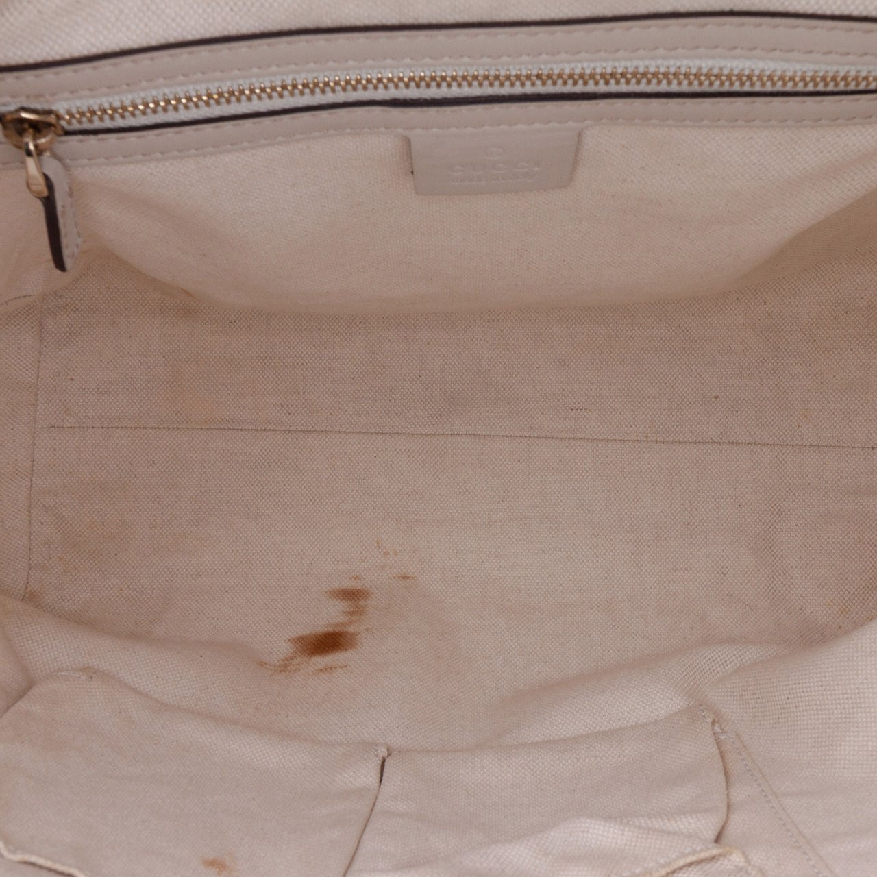 Gucci GG Canvas Mayfair Tote Bruin