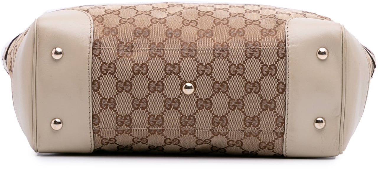 Gucci GG Canvas Mayfair Tote Bruin