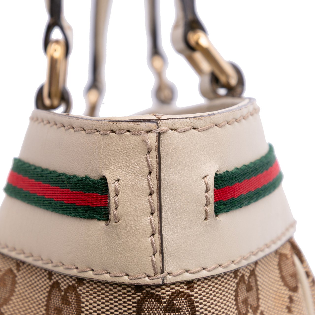 Gucci GG Canvas Mayfair Tote Bruin