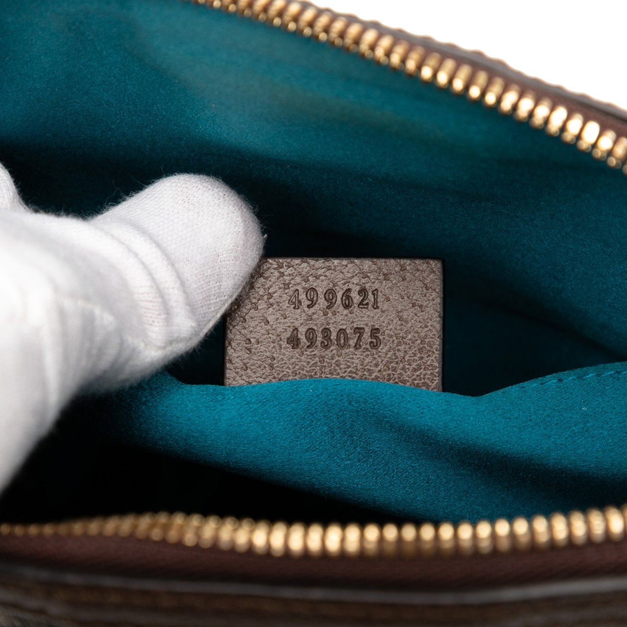 Gucci Small GG Supreme Ophidia Dome Crossbody Bruin