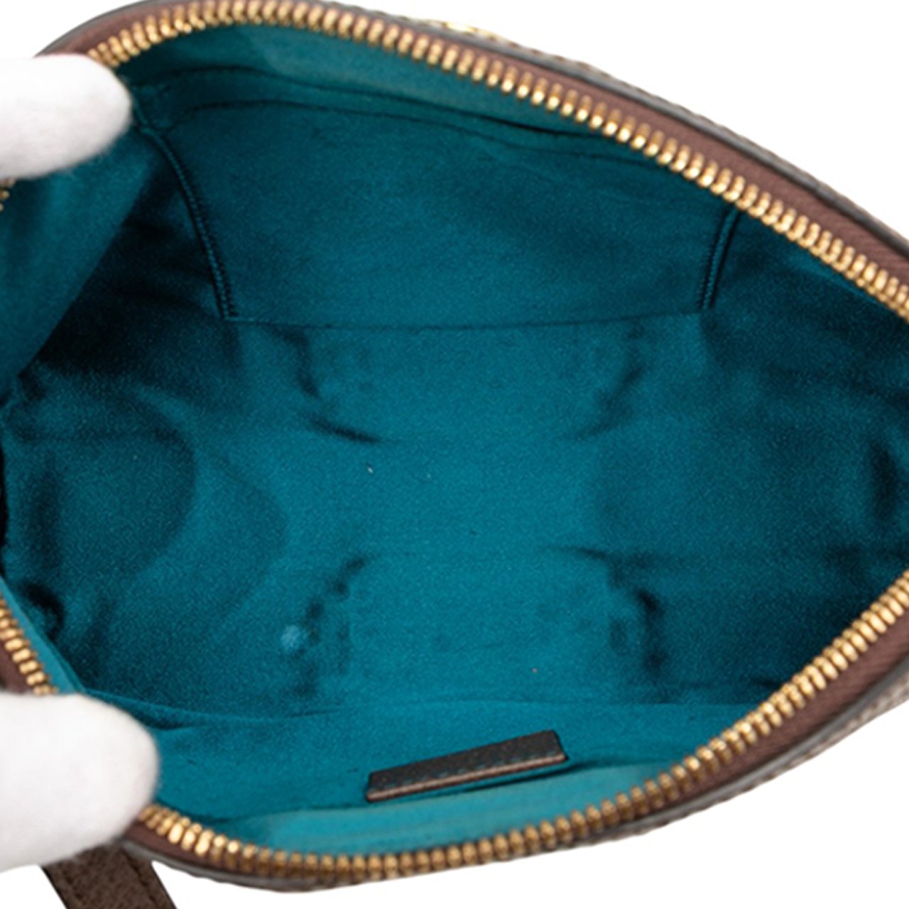 Gucci Small GG Supreme Ophidia Dome Crossbody Bruin