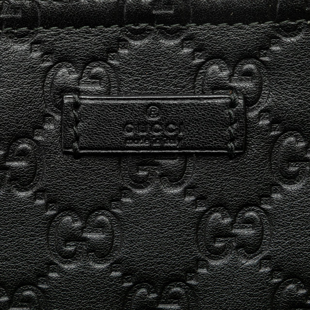 Gucci Guccissima Crossbody Zwart