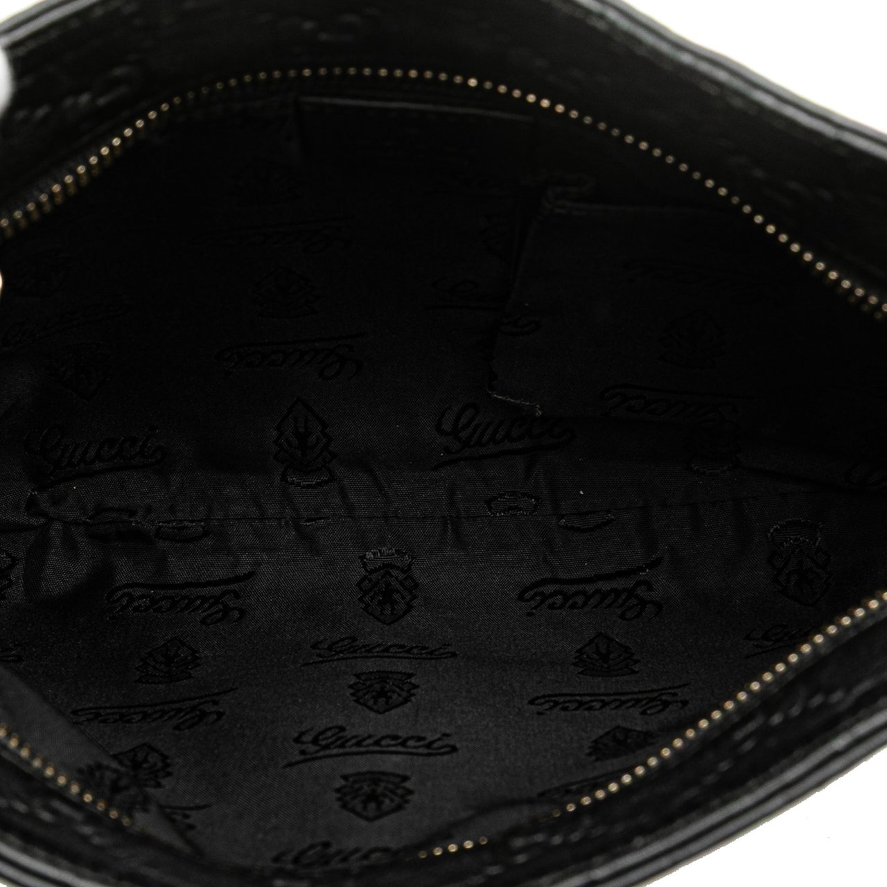 Gucci Guccissima Crossbody Zwart