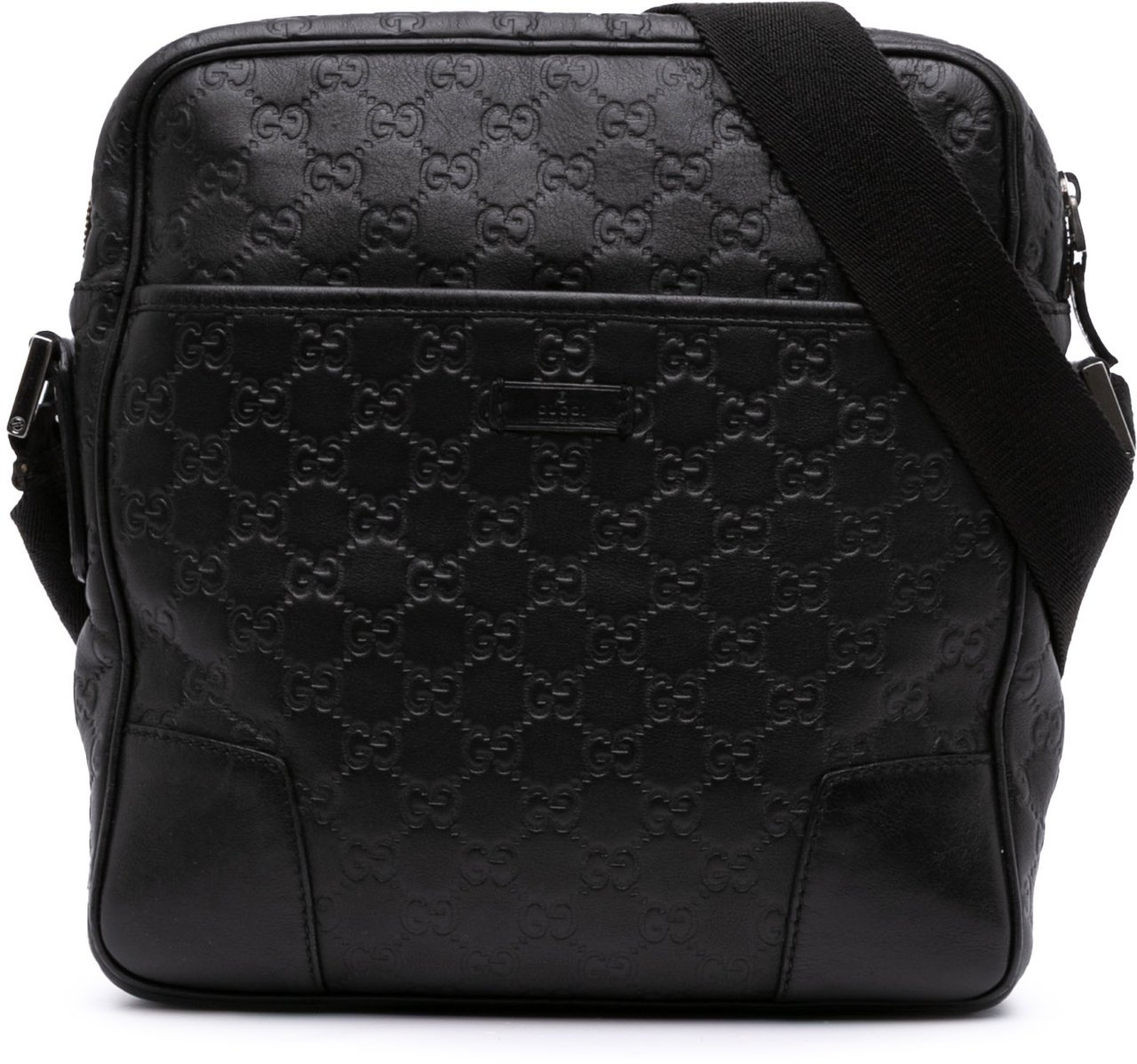 Gucci Guccissima Crossbody Zwart