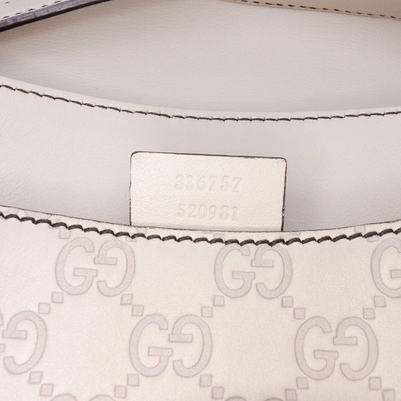 Gucci Large Guccissima Emily Chain Shoulder Bag Bruin