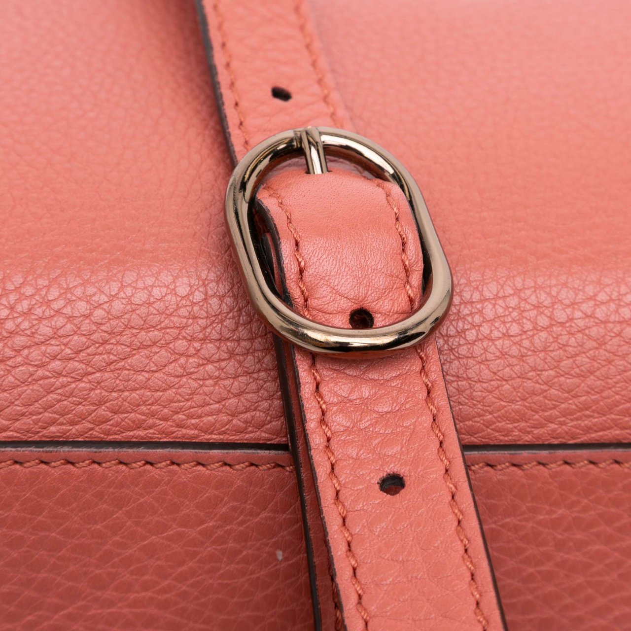 Gucci Medium Calfskin Bamboo Shopper Satchel Roze