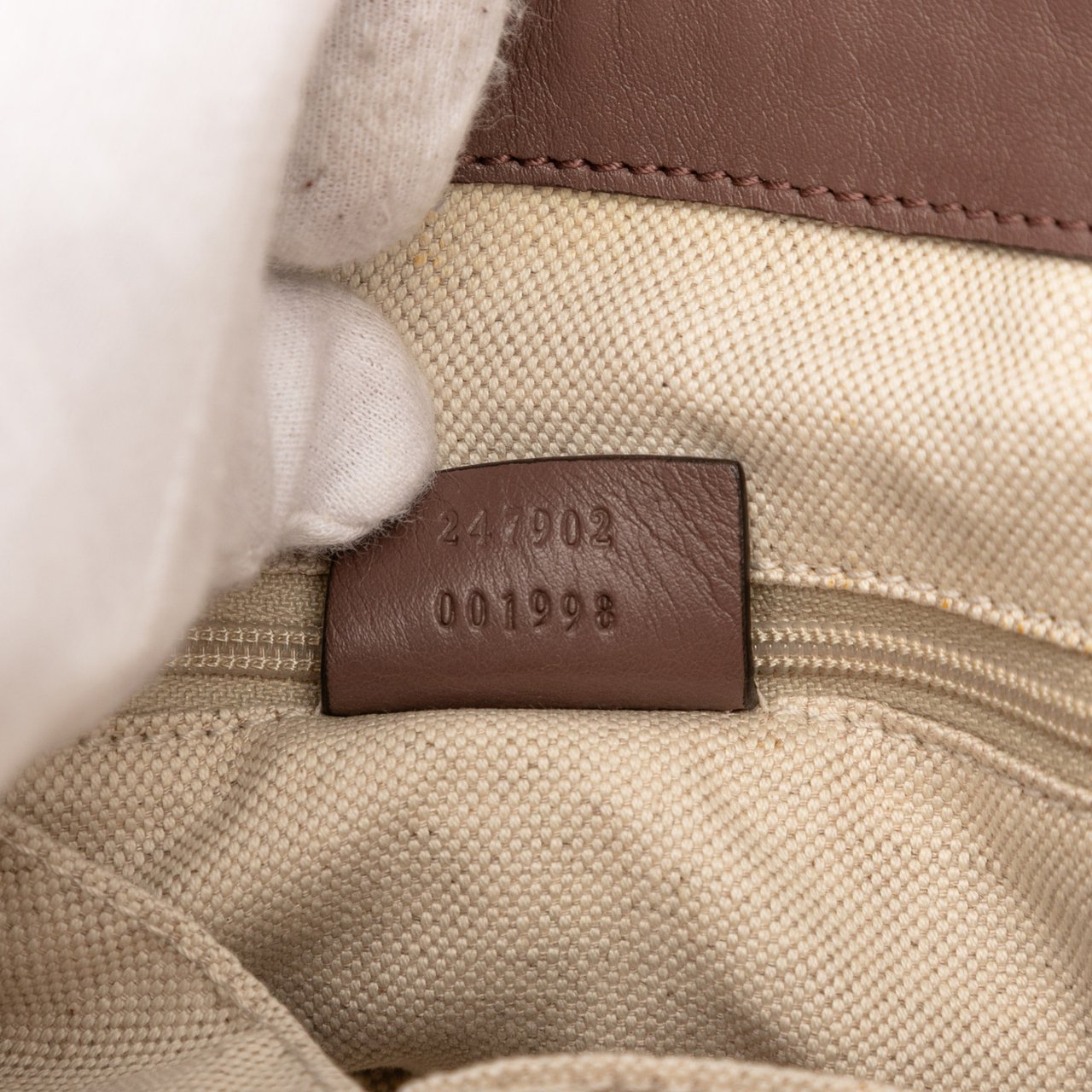 Gucci Guccissima Sukey Satchel Bruin