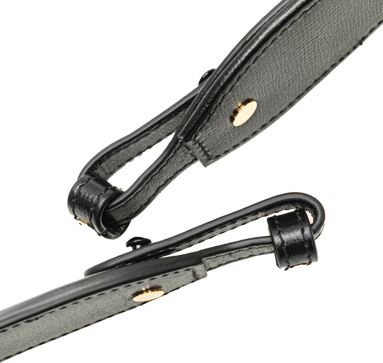 Gucci Mini Leather Horsebit 1955 Web Satchel Zwart