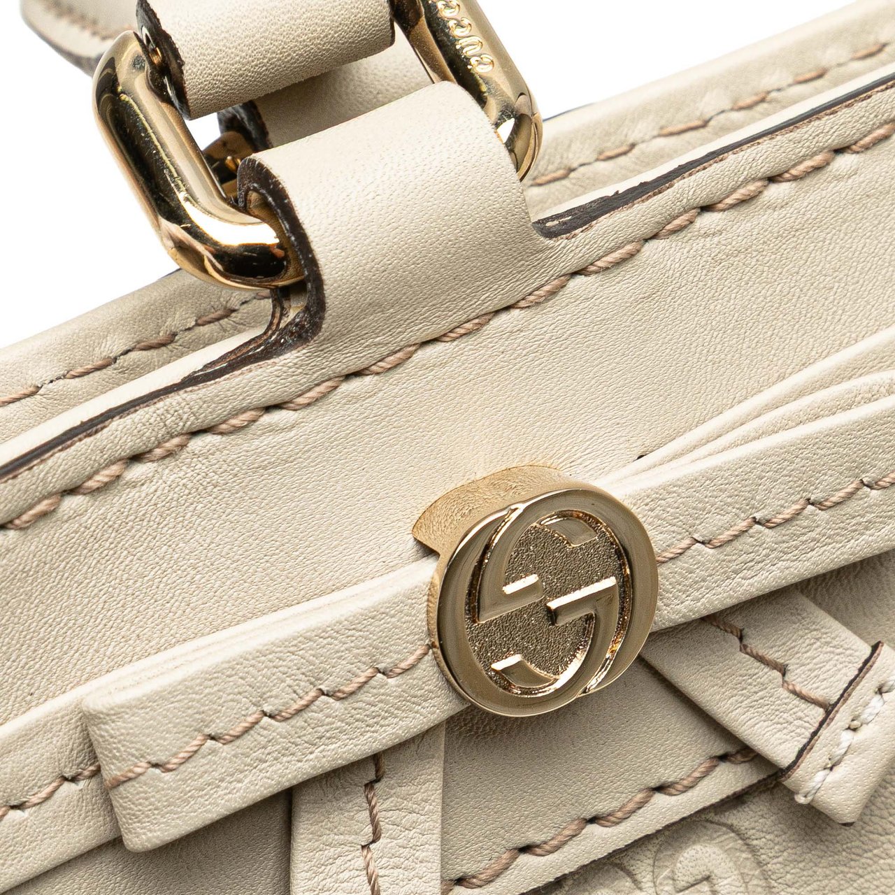 Gucci Guccissima Mayfair Tote Wit