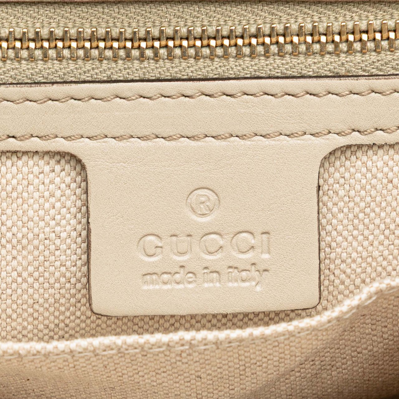 Gucci Guccissima Mayfair Tote Wit