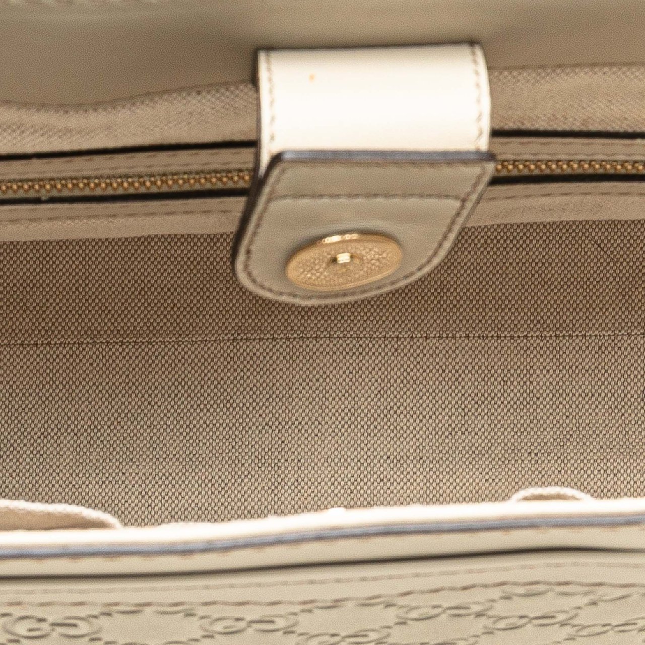 Gucci Guccissima Mayfair Tote Wit