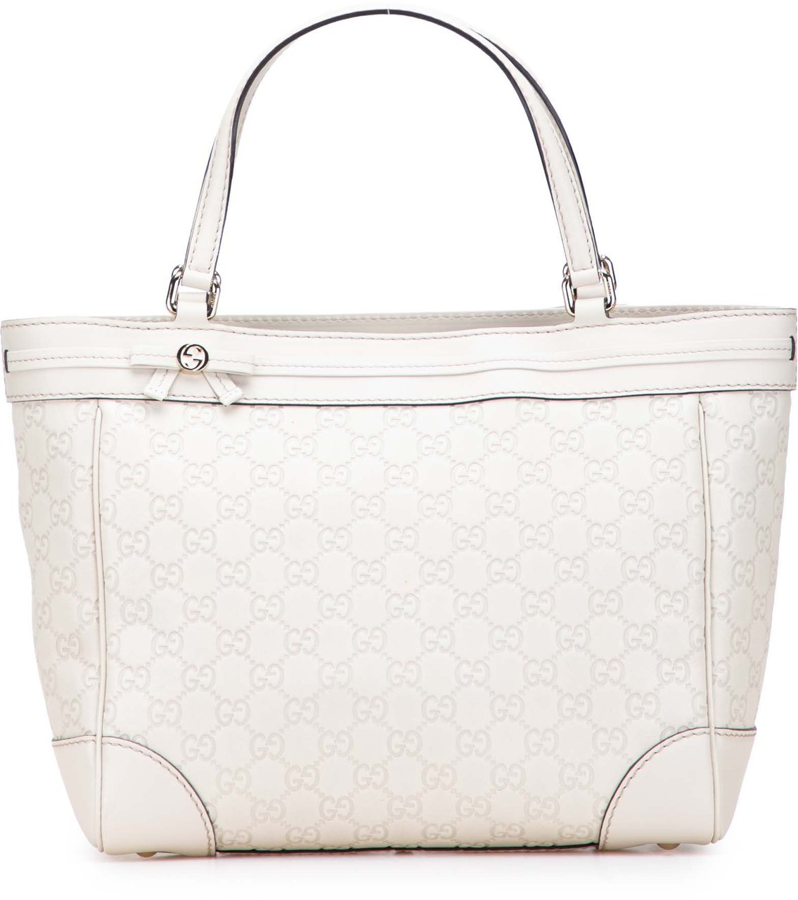 Gucci Guccissima Mayfair Tote Wit