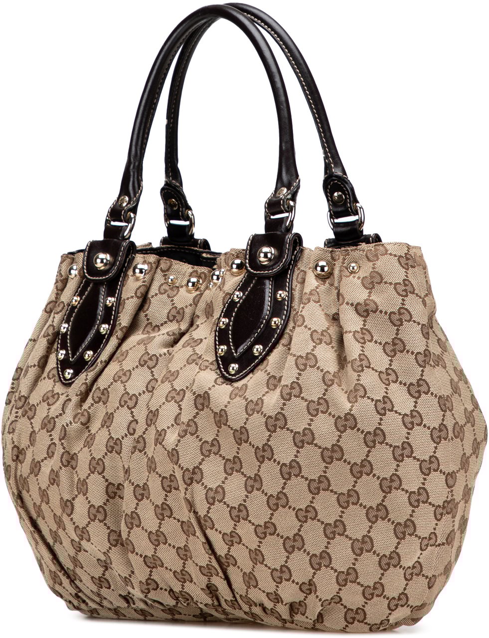 Gucci GG Canvas Pelham Tote Bruin