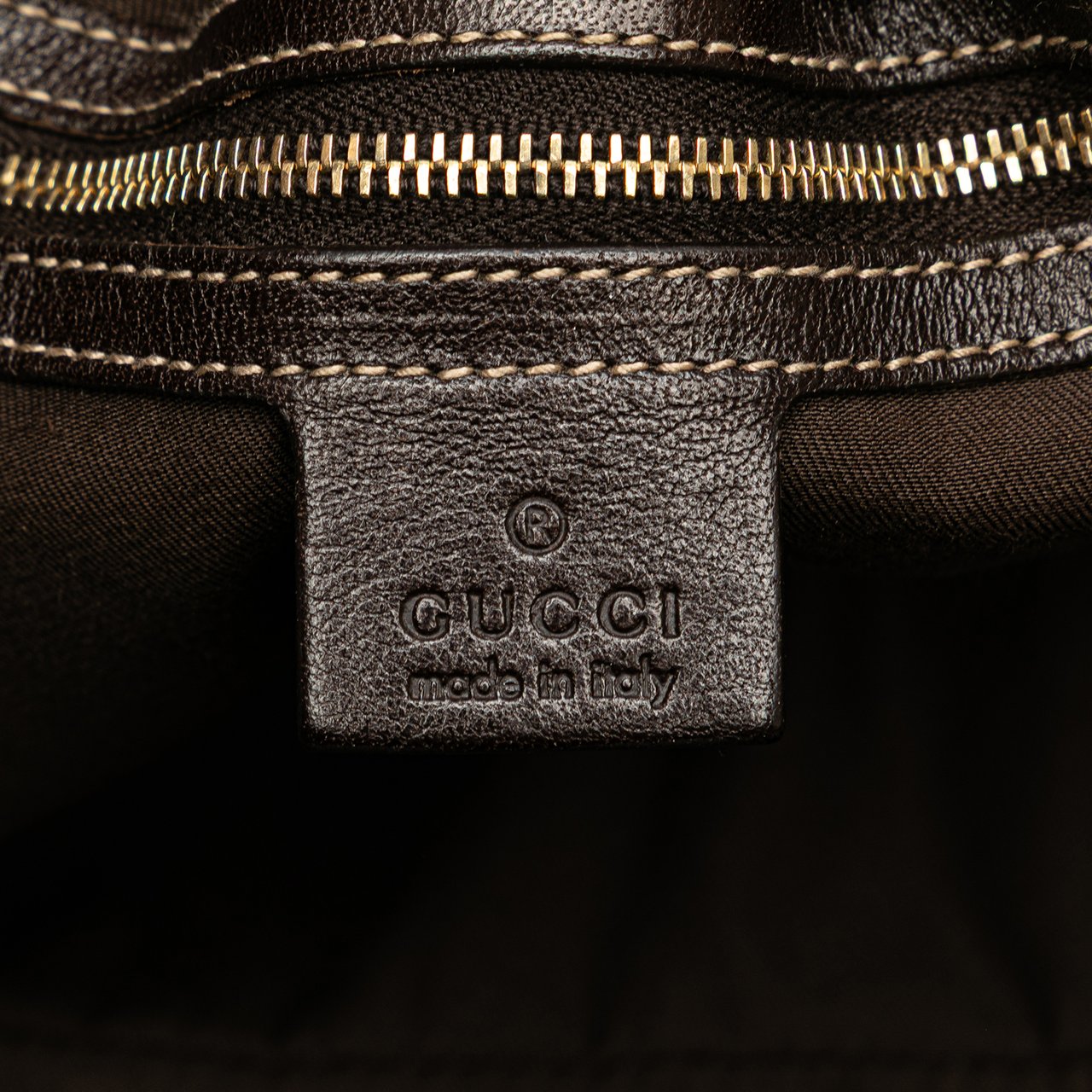 Gucci GG Canvas Pelham Tote Bruin