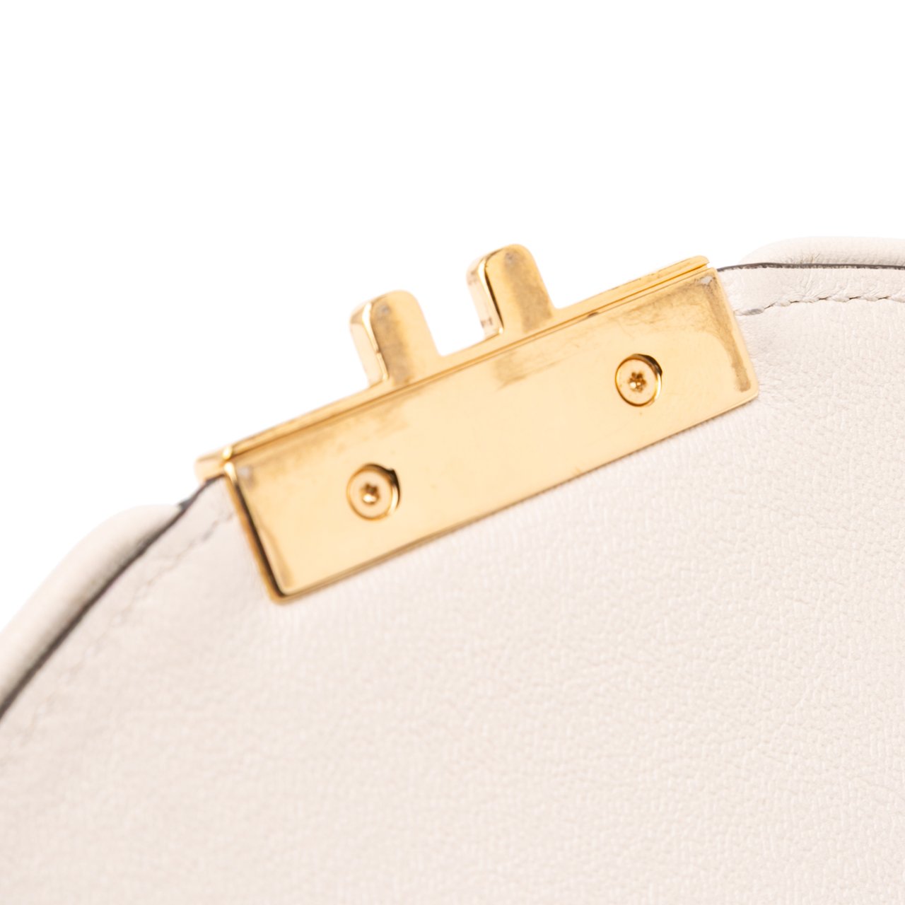Gucci GG Supreme Saddle Padlock Crossbody Bruin