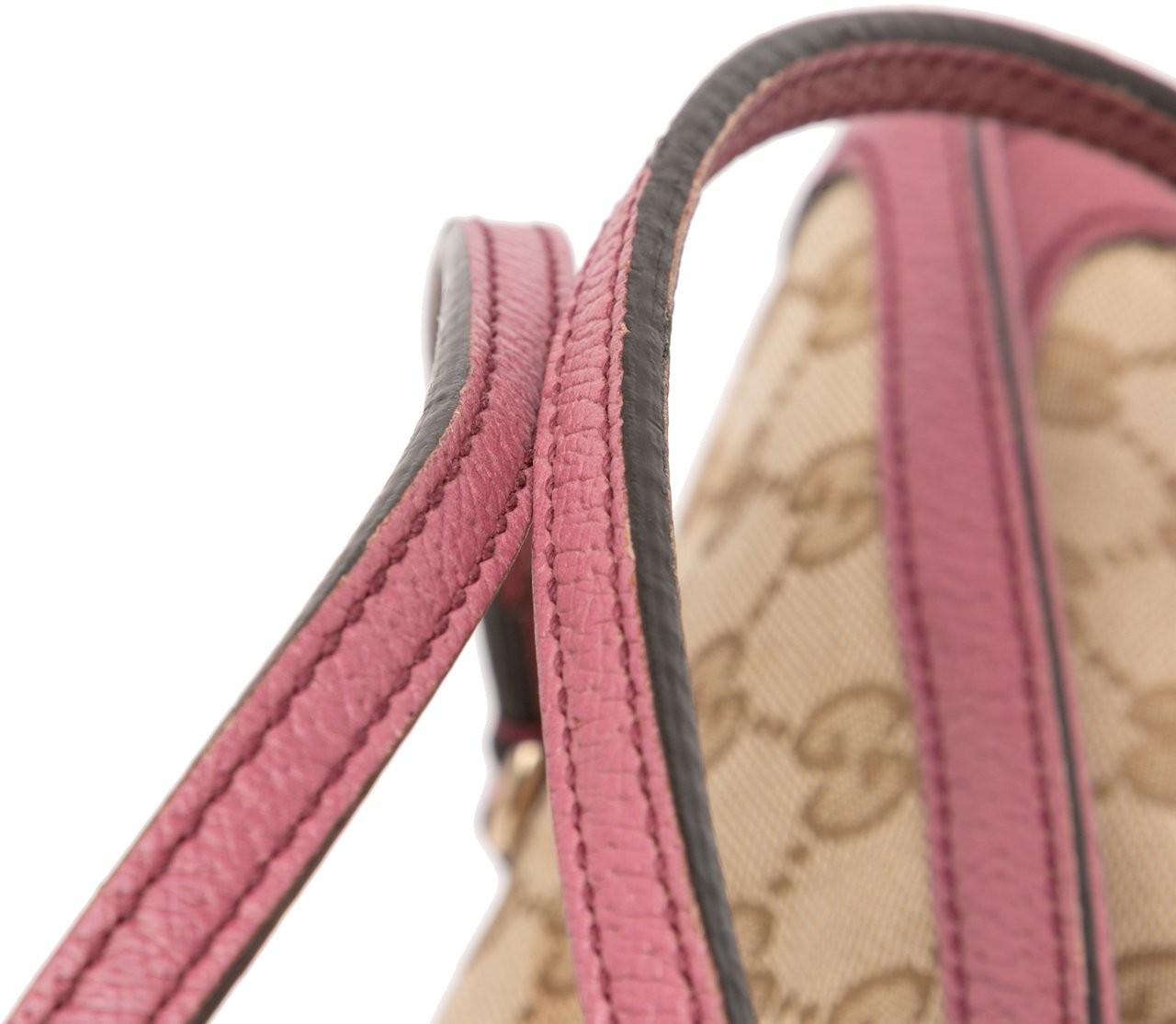 Gucci Medium GG Canvas Bree Satchel Bruin