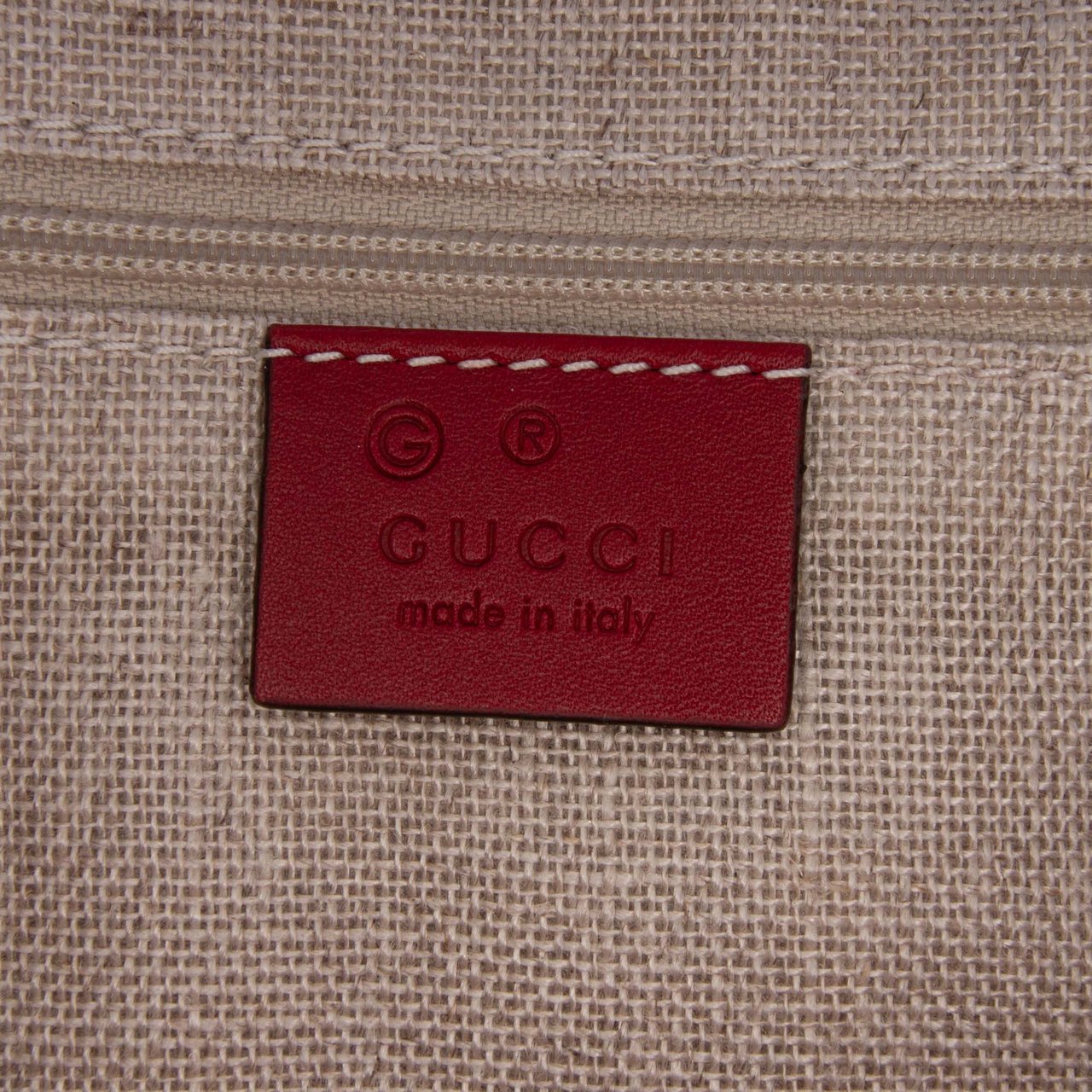Gucci Large Soft Microguccissima Satchel Rood