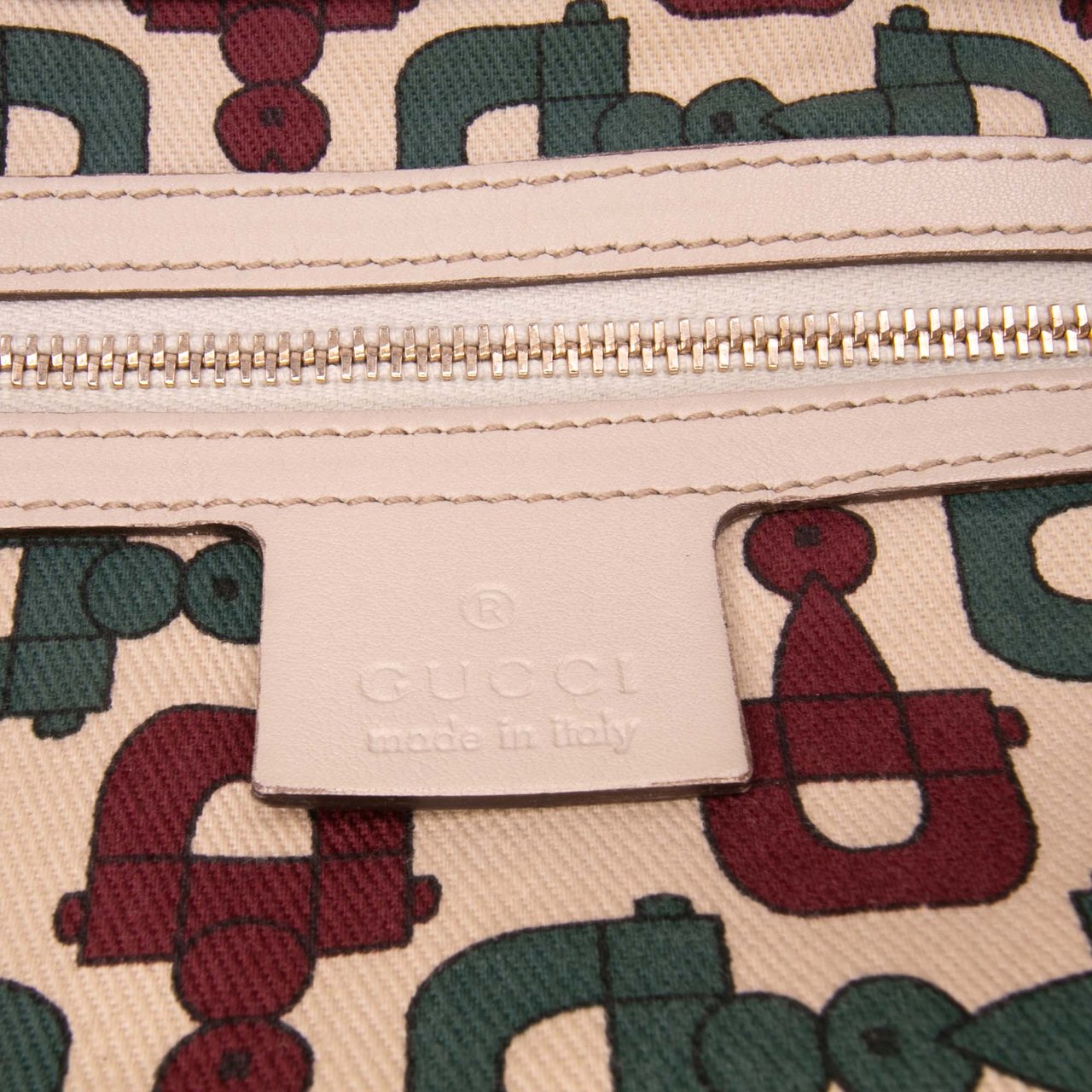 Gucci Large Guccissima Positano Scarf Tote Bruin