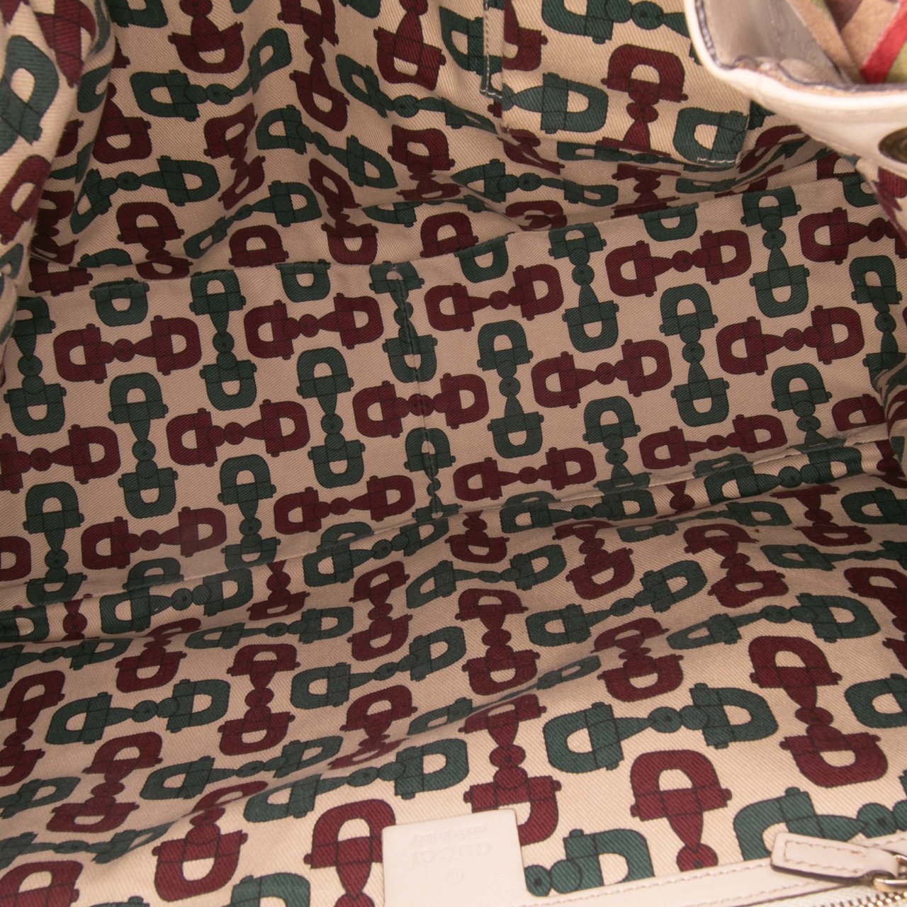 Gucci Large Guccissima Positano Scarf Tote Bruin