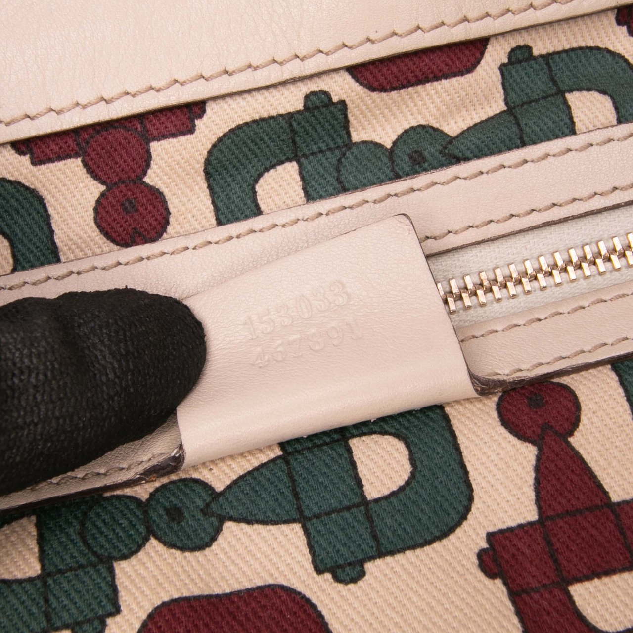 Gucci Large Guccissima Positano Scarf Tote Bruin