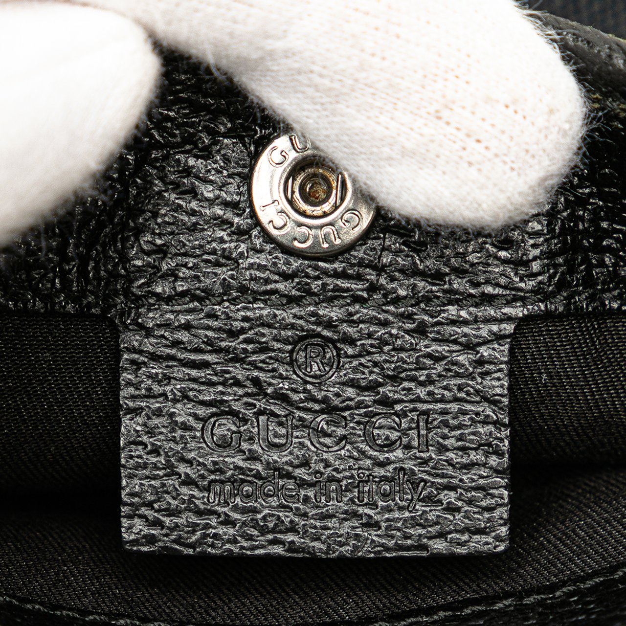 Gucci GG Canvas Web Crossbody Zwart